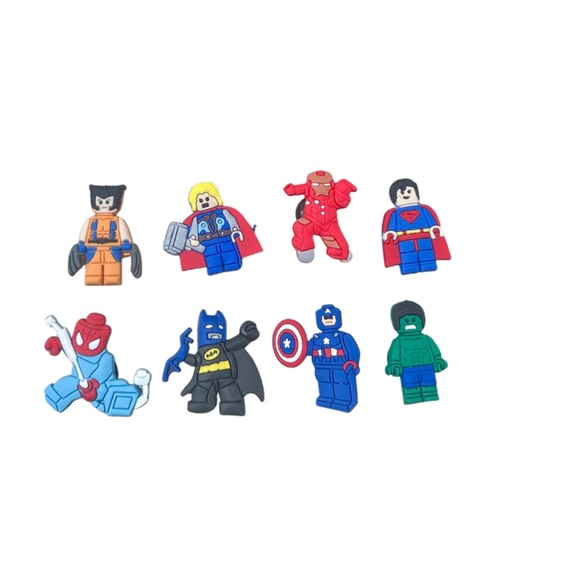 Crocs Kids' Crocband LEGO Clogs Black - Picture 7 of 8